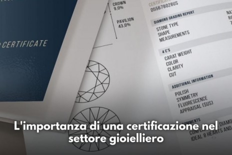 L'importanza di una certificazione nel settore gioielliero